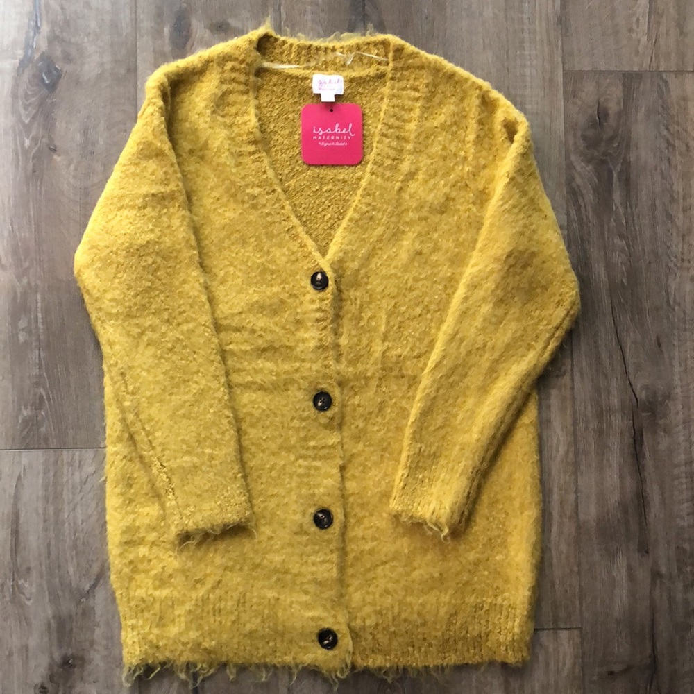 NWT! - ISABEL Maternity Super Soft Long Cardigan Sweater